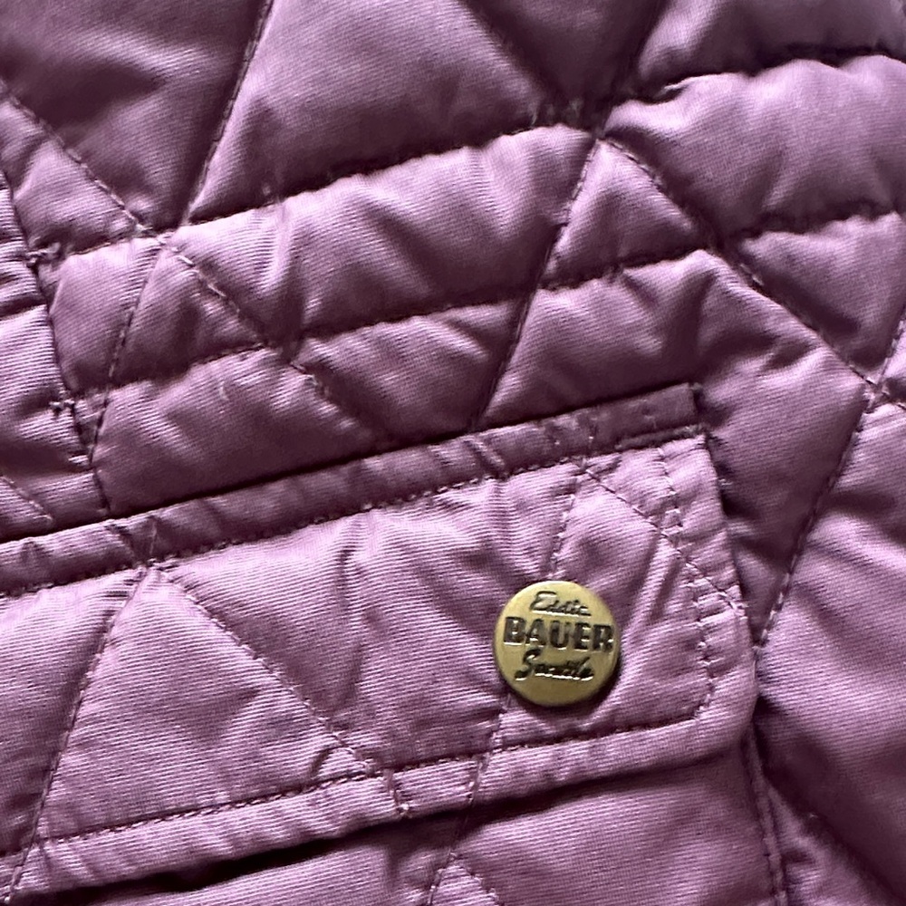 Eddie Bauer Quilted Vest in Light Olive - Picture 4 of 8